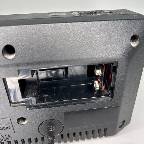 GE Clock Radio AM/FM Alarm Clock 2 Wake Times Model 7-4648A - Picture 6 of 8